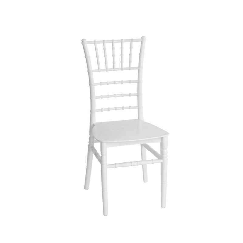 Sedia Mod. Chiavarina Bianca Legno