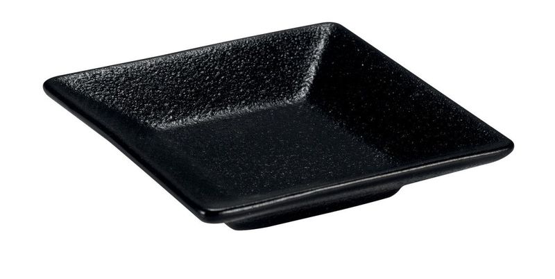 Finger quadrato nero mod. Rupis 8x8x2h