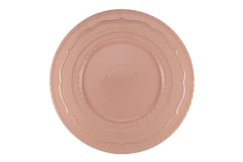 Sottopiatto Mod. Aurora Rosa dm33 cm