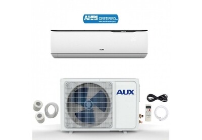 AUX 12000 BTU Mini Split with Inverter Compressor 115 Volt  17 SEER  with NON WIFI and 25 Foot Lineset Install Kit (PLEASE EMAIL US FOR SHIP RATES)