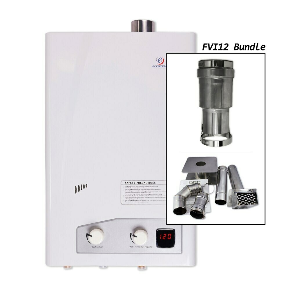 ECCOTEMP FVI-12 Natural Gas with Horizontal or Vertical Vent Kit