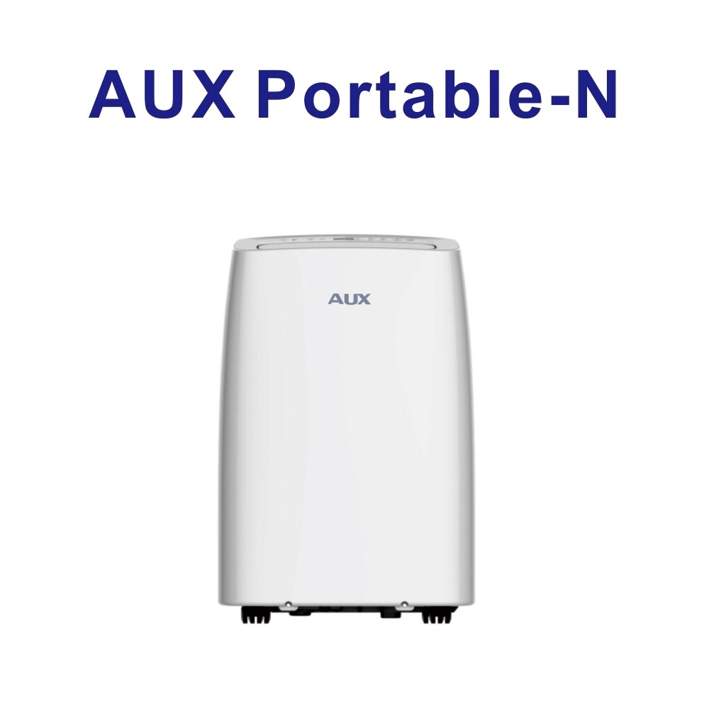 AUX 10000 BTU Portable Air Conditioner Dehumidifier AC Function Remote w/ Window Kits