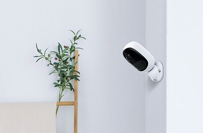 Argus 2E

Truly Wire-Free, Battery or Solar Powered IP Camera
 1080p Full HD
 Stunning Night Vision
 2-Way Audio
 IP65 Weatherproof
