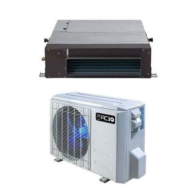 ACiQ 12000 BTU 25 SEER Single Zone with Concealed Duct with Hyper Heat 230 Volt