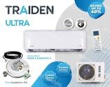 Traiden 12000 BTU 23 SEER 220 Volt Inverter with Install Kit and WIFI