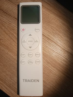 Remote for Traiden 12000 BTU 110 Volt  Model # EMTHS121M