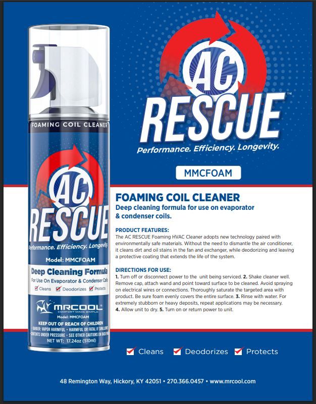 MrCool Care Kit ( Cleaning Foam Only)
