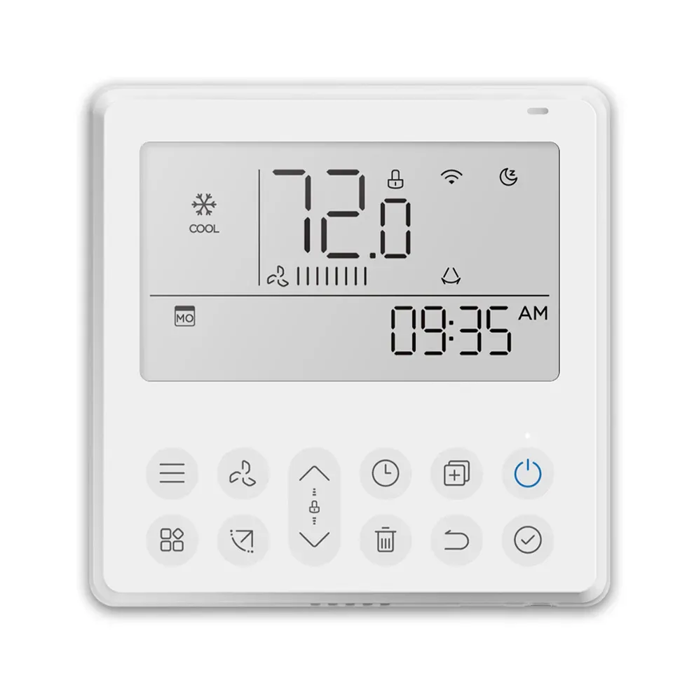 Weekly Programmable Wi-Fi Thermostat For Pioneer RB, UB, CB Model Mini Split Systems
