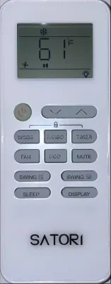 Satori Mini Split Remote