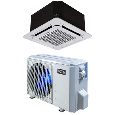 ACiQ 18000 BTU 21 SEER Single Zone with Ceiling Cassette 230 Volt