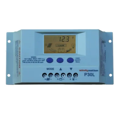 P30L LCD 30A Solar Panel Regulator Charge Controller