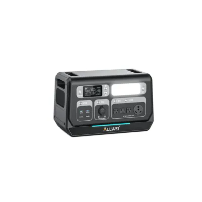 ALLWEI PPS2400 Portable Power Station – 2048Wh Large Capacity, 2400W High Output, Fast Charging Backup Power for Home, RV &amp; Camping