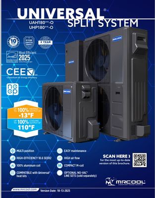 MrCool Universal Series 60,000 BTU Heat Pump Condenser- R454B