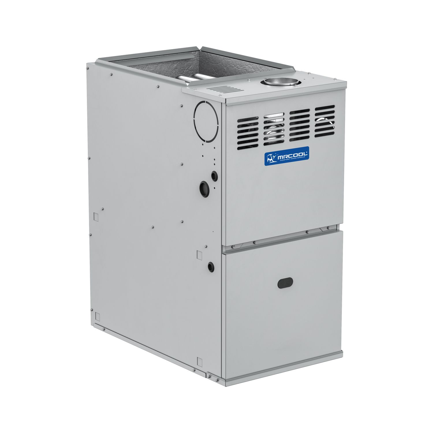 MrCool  	80% AFUE 60K BTU Upflow/Horizontal/Downflow Single-Stage DC Motor VersaPro Natural Gas Furnace with B Cabinet