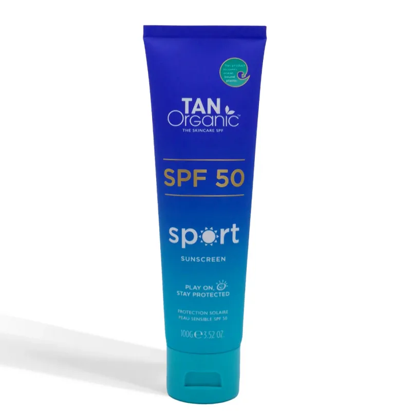 TanOrganic SPF 50 Sport Mineral Sunscreen