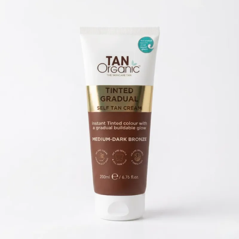 TanOrganic Tinted Gradual Self Tan Cream - 200ml