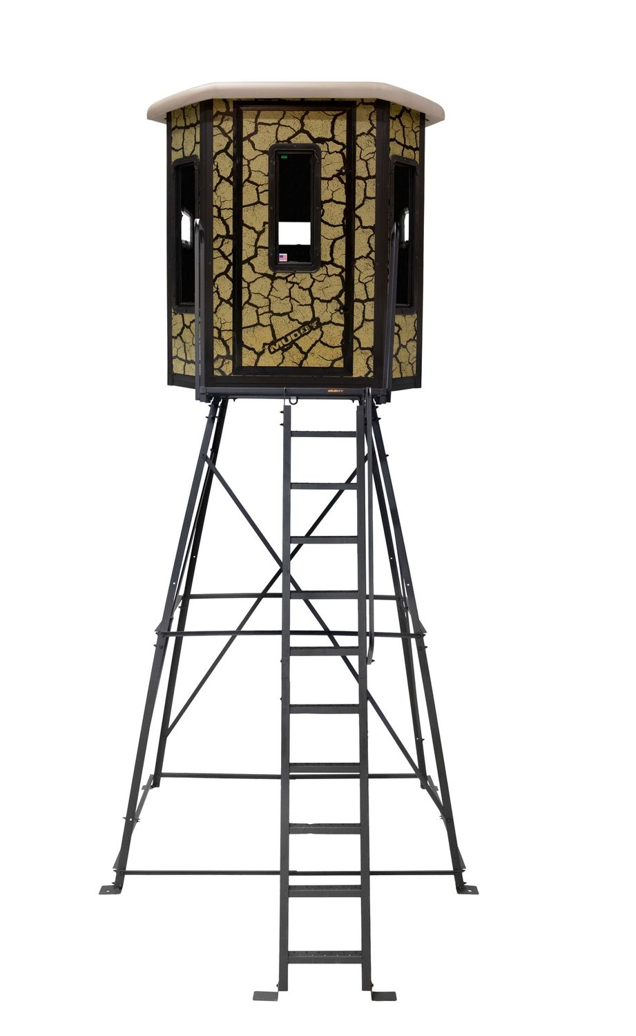 Muddy Bull 10FT ST Box Blind (6’x6’) With 10ft Elite Tower