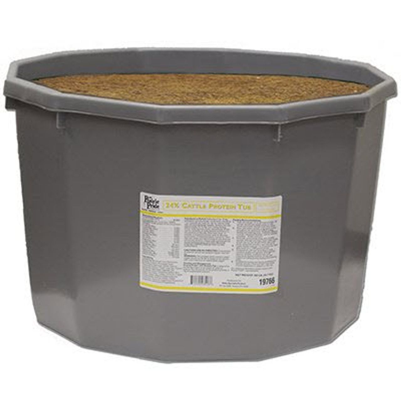 Cattle Tub X-Treme 28-16 Cooked Protein Tub 200 lb Ware Milling