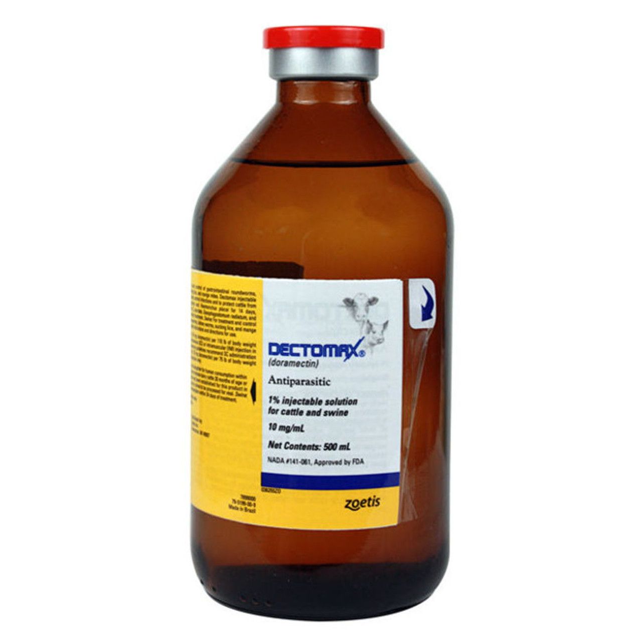 Dectomax 1% Injectable for Cattle 500ml