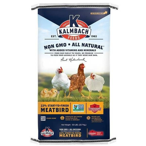 Non-GMO 22% Meatbird Start to Finish