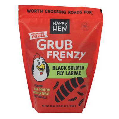 30oz Grub Frenzy Black Soldier Fly Larvae