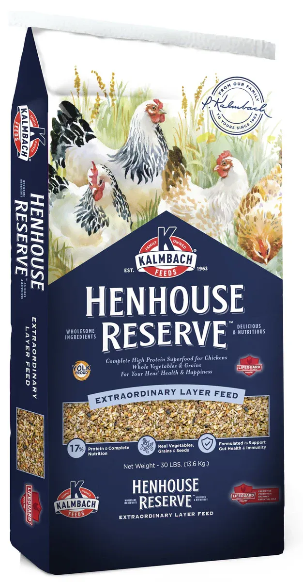 Henhouse Reserve 18% Whole Grain Complete Layer Feed for Hens
