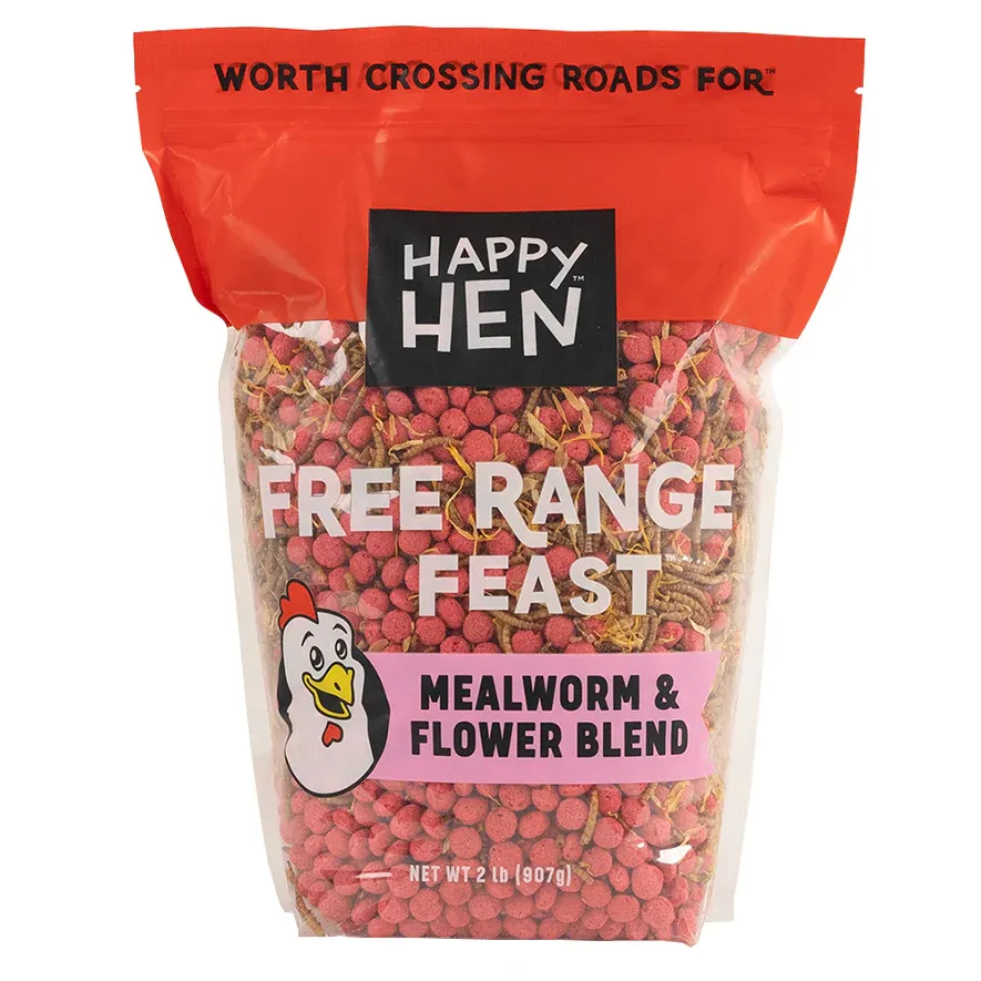2 Lbs Free Range Feast Mealworm &amp; Flower