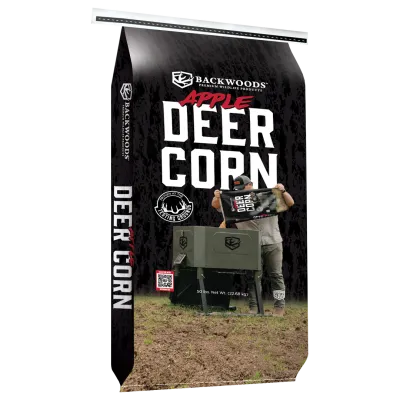 Apple Flavored Deer Corn 50lbs Backwoods
