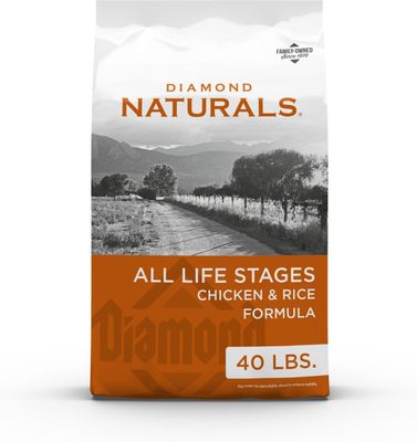 Diamond Naturals Chicken &amp; Rice All Stages 40lbs
