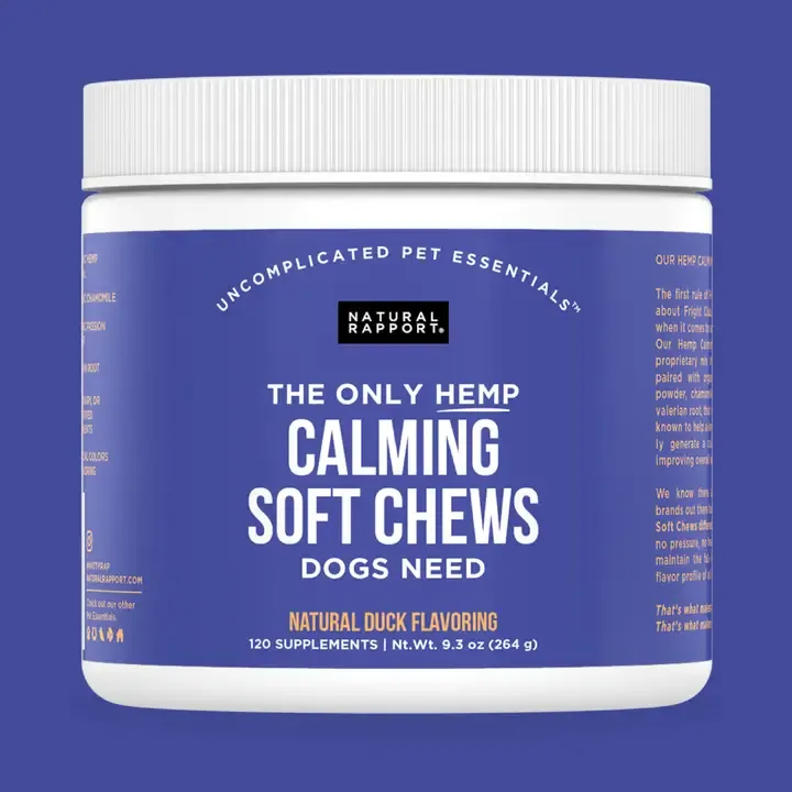 Natural Rapport The Only Hemp Calming Soft Chews Dogs Need