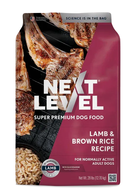 Next Level Lamb &amp; Brown Rice 28lb, Weight: 28 LB