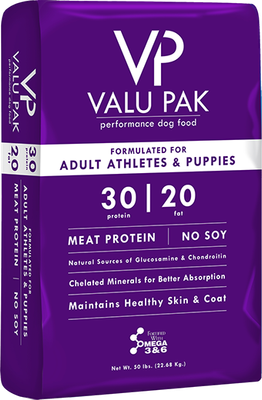 Valu Pak Purple 30-20 Adult Athlete &amp; Puppy