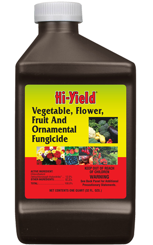 Hi-Yield 433550 32 oz Vegetable Flower Fruit Fungicide Chlorothalonil