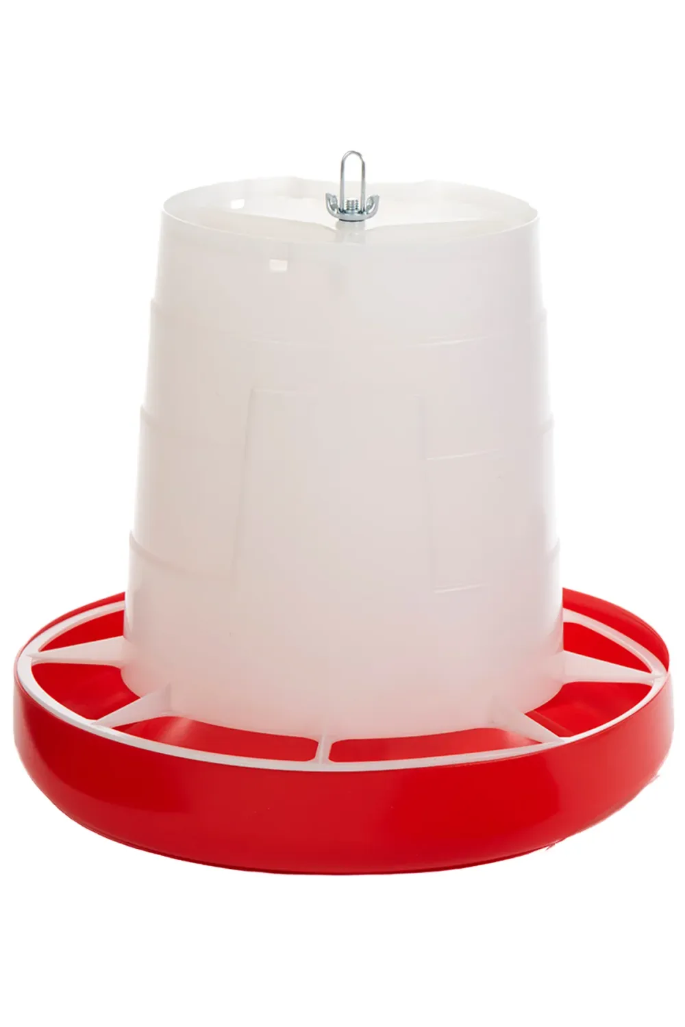 Miller Economy Deluxe Hanging Poultry Feeder 22lb, Feature: Deluxe, Size: 22lb