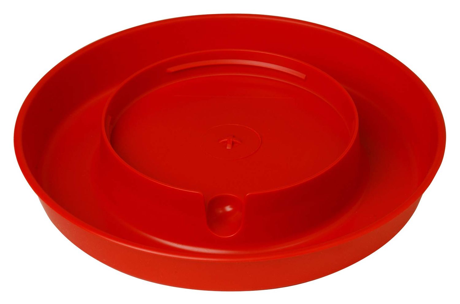 Little Giant Screw-On Poultry Waterer Base 1Gal, Color: Red
