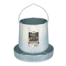 Little Giant 12 Pound With 12" Pan. Hanging Feeder for Poultry