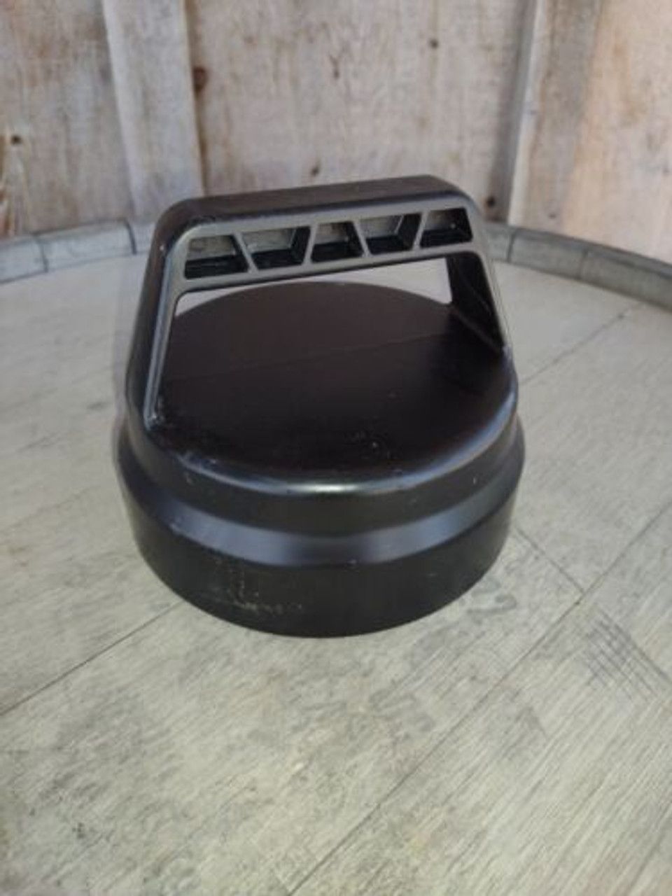 Miller Repl Waterer Fount Black Cap Lid with Handle Fits PPF 3, PPF 5