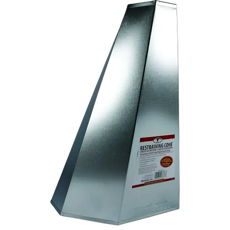 Miller Mfg Co Inc P-Poultry Restraining Cone- Silver Medium (to 10lb)