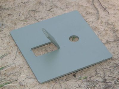 Boss Buck Foot Pad Set of 4 Standard for 600 &amp; 1200lb feeders