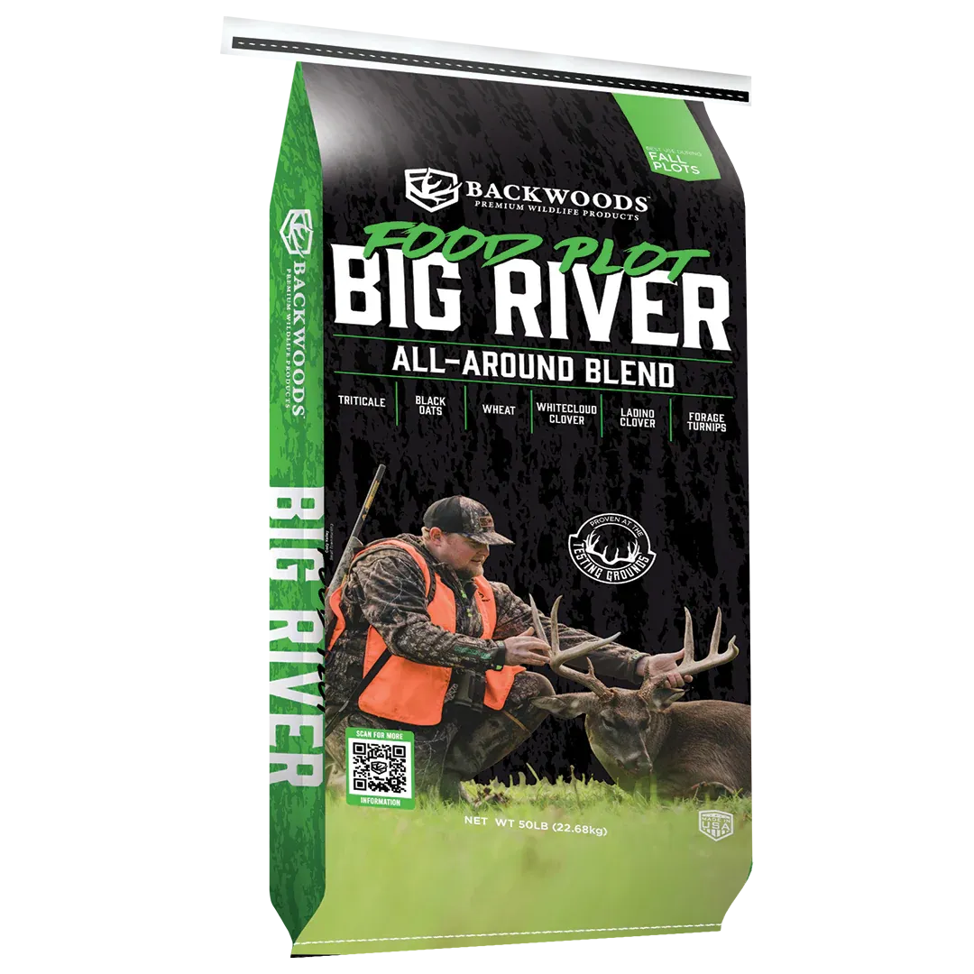 Backwoods Big River Blend 50lbs.(tr,bo,w,cc,wc,wc,t), Quantity: Per Bag Pricing (Less Than 40 Bags)