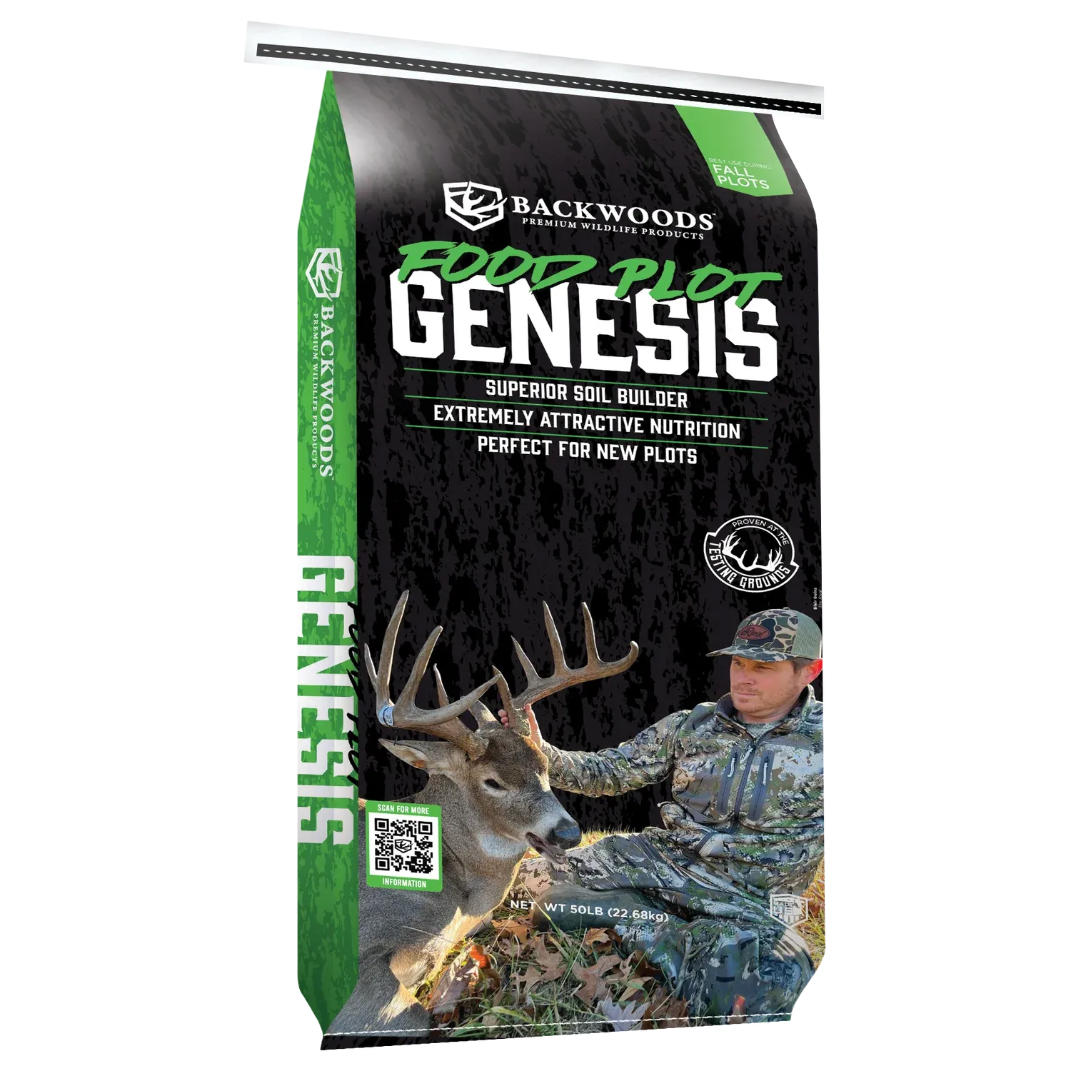 Backwoods Genesis  50 lbs (cr,w,ra,r,c,t) 50lb backwoods, Quantity: Per Bag Price (Less Than 40 Bags)