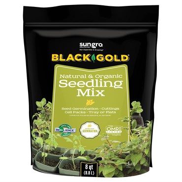 Black Gold Natural &amp; Organic Seedling Mix 8qt
