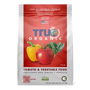 True Organic Tomato Vegetable Plant Food 4lb