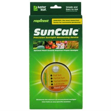 Luster Leaf® SunCalc® Precision Sunlight Measuring Device - Batteries Included
