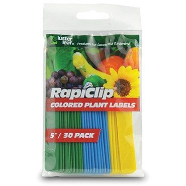 Luster Leaf® Colored Plant Labels - 30pk - 5in W