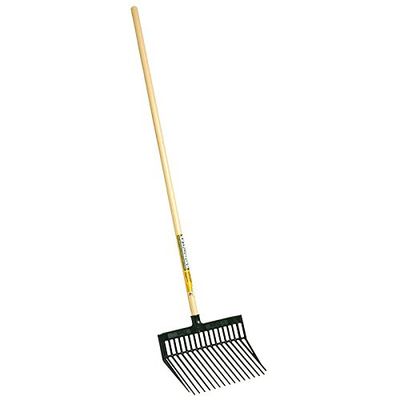 Little Giant Durafork Plastic Outdoor Lawn and Garden Bedding Fork