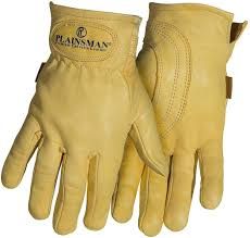 Plainsman leather gloves XL