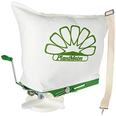 Broadcast Spreader with Canvas Bag 25lb Capacity Plantmates 76300