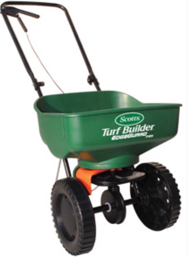 Scotts Turf Builder Edgeguard Mini Broadcast Spreader