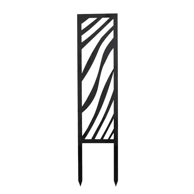 Mossify Zebra Black Trellis